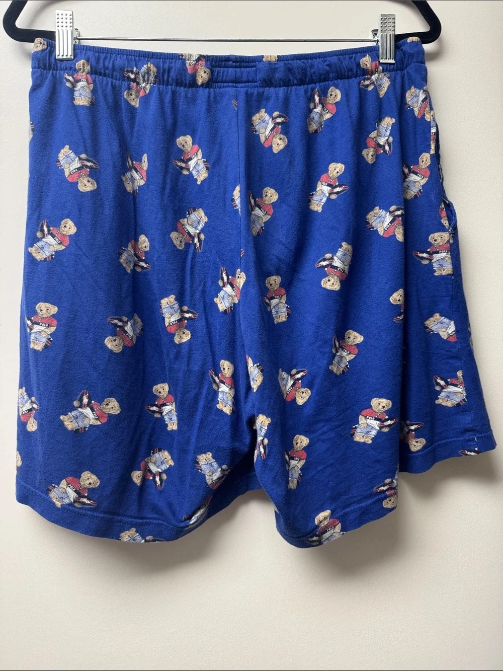Polo Ralph Lauren Sleepwear Polo Bear Pajama Shorts Surfer Y2K Lounge Comfy Soft